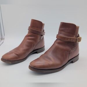 Vintage Tecnic Jodhpur Ankle Boots Sz 8 Made In England